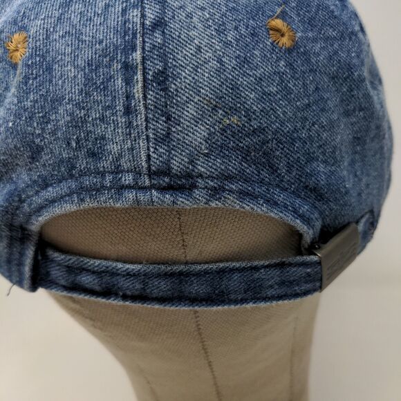 Nissin Men's John P. McDowell Field Dedication Hat Blue Tan Vintage 2000 Y2K - Picture 9 of 12